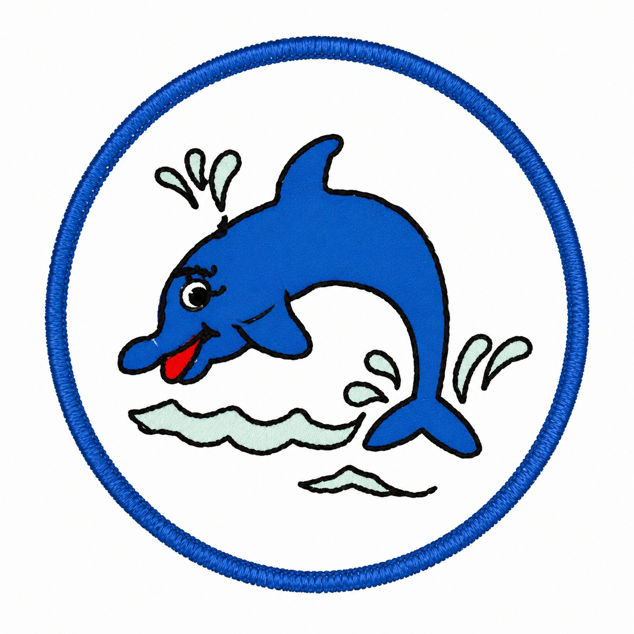 Delfin Schwimmabzeichen