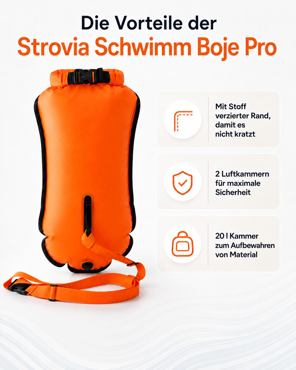 Schwimmboje Pro - Maximale Sicherheit im Wasser